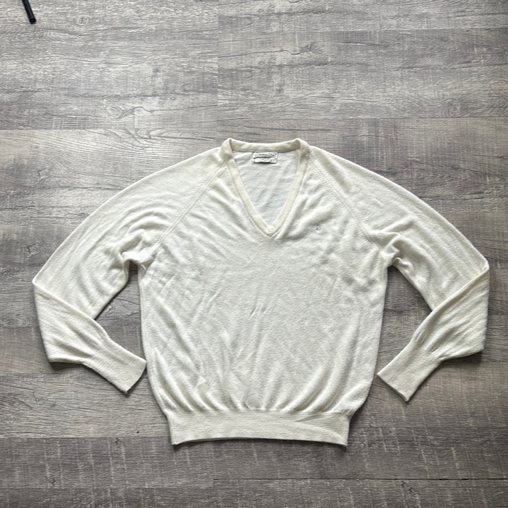 Christian Dior V-neck sweater